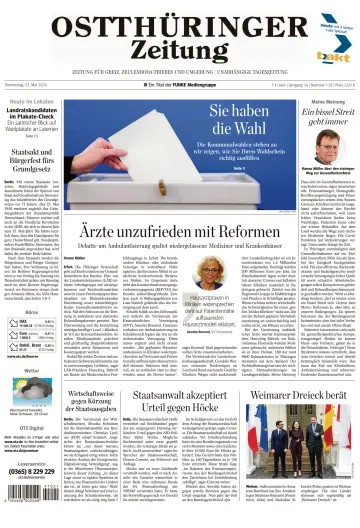 Ostthüringer Zeitung (Zeulenroda-Triebes) - 23 May 2024