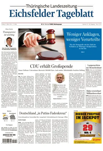 Thüringische Landeszeitung (Eichsfeld) - 22 Mar 2024