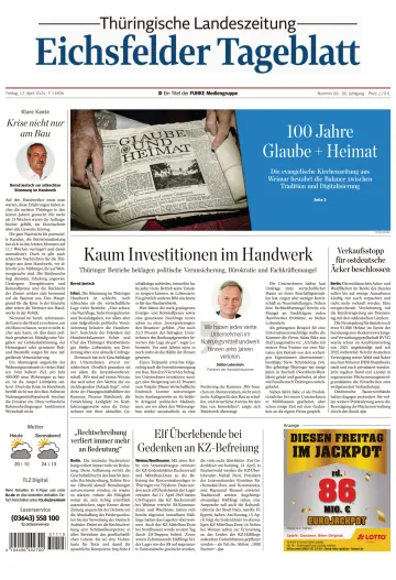 Thüringische Landeszeitung (Eichsfeld) - 12 Apr. 2024