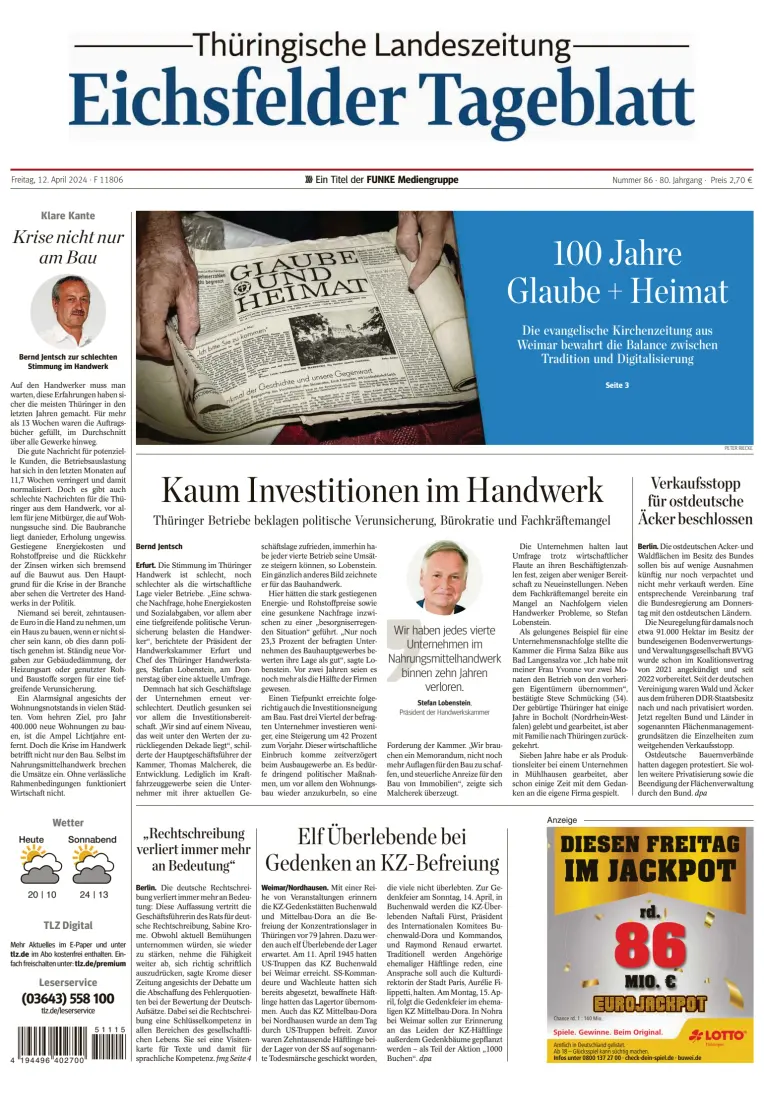 Thüringische Landeszeitung (Eichsfeld)