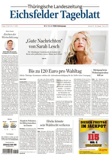 Thüringische Landeszeitung (Eichsfeld) - 19 4月 2024