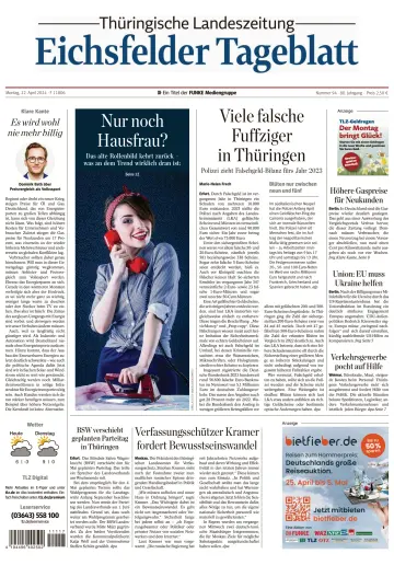 Thüringische Landeszeitung (Eichsfeld) - 22 Apr. 2024