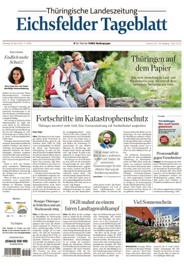 Thüringische Landeszeitung (Eichsfeld) - 30 Apr 2024