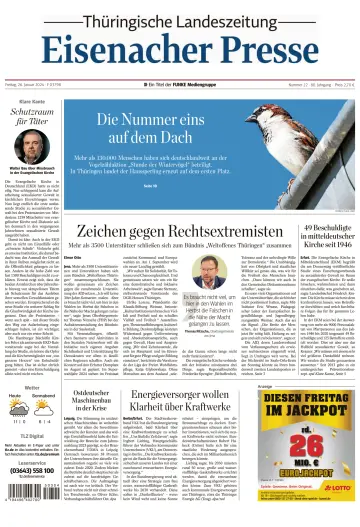 Thüringische Landeszeitung (Eisenach) - 26 Jan 2024