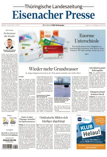 Thüringische Landeszeitung (Eisenach) - 31 Jan 2024
