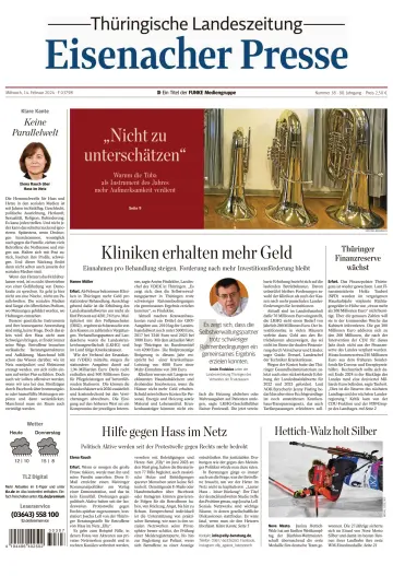 Thüringische Landeszeitung (Eisenach) - 14 Feb 2024