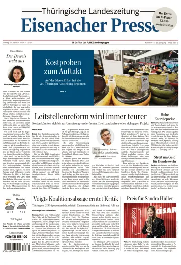 Thüringische Landeszeitung (Eisenach) - 26 Feb 2024