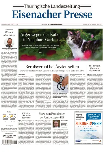 Thüringische Landeszeitung (Eisenach) - 10 Apr. 2024