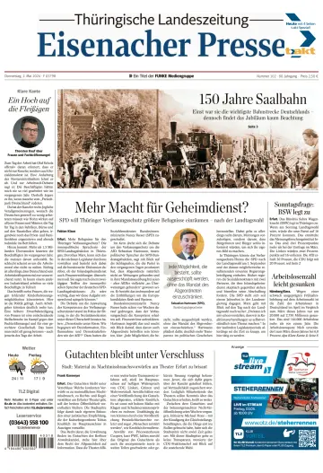 Thüringische Landeszeitung (Eisenach) - 02 五月 2024