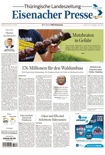 Thüringische Landeszeitung (Eisenach) - 8 May 2024