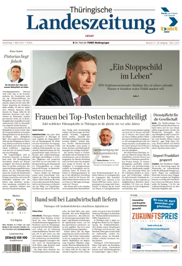 Thüringische Landeszeitung (Erfurt) - 7 Mar 2024