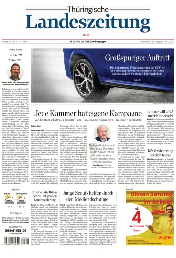 Thüringische Landeszeitung (Erfurt) - 26 4월 2024