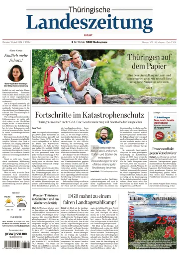 Thüringische Landeszeitung (Erfurt) - 30 四月 2024