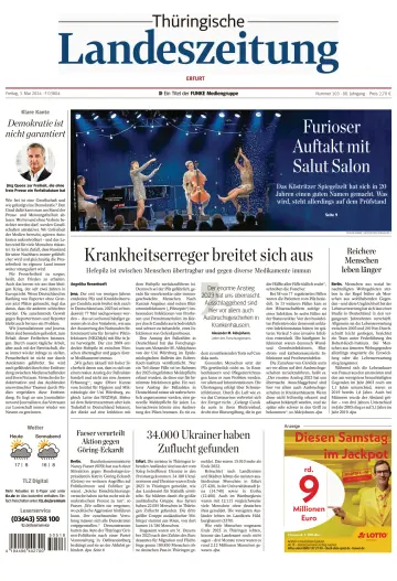 Thüringische Landeszeitung (Erfurt) - 03 май 2024