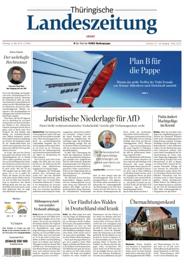 Thüringische Landeszeitung (Erfurt) - 14 Mai 2024