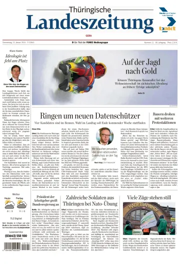 Thüringische Landeszeitung (Gera) - 25 Jan 2024