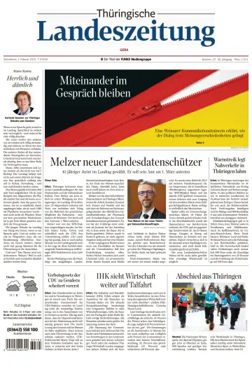 Thüringische Landeszeitung (Gera) - 3 Feb 2024