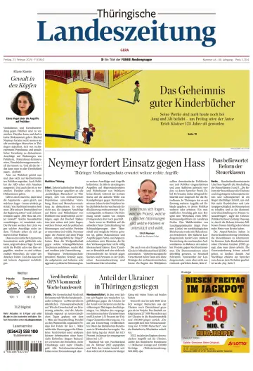 Thüringische Landeszeitung (Gera) - 23 Feb 2024