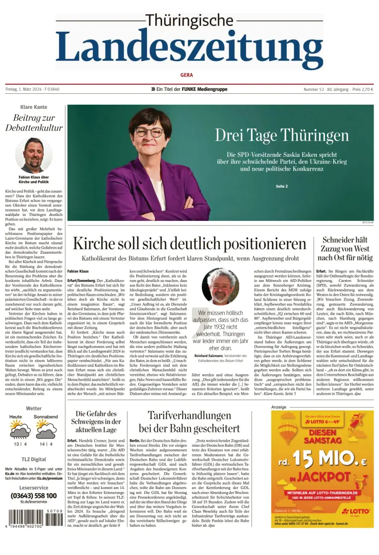 Thüringische Landeszeitung (Gera)
