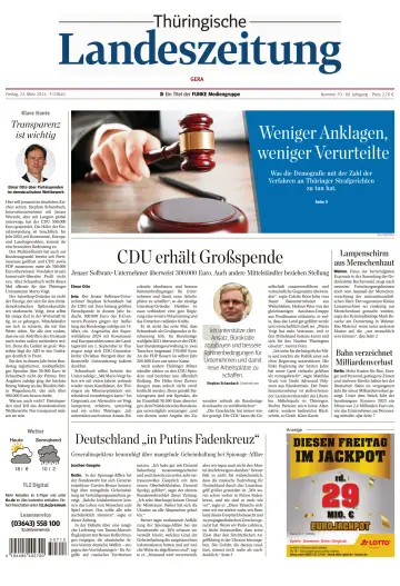 Thüringische Landeszeitung (Gera) - 22 Mar 2024