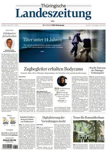 Thüringische Landeszeitung (Gera) - 23 Apr. 2024