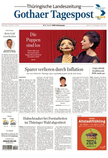 Thüringische Landeszeitung (Gotha) - 04 4月 2024
