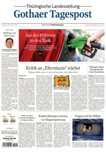 Thüringische Landeszeitung (Gotha) - 16 abril 2024