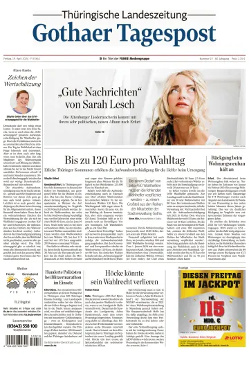 Thüringische Landeszeitung (Gotha) - 19 avr. 2024