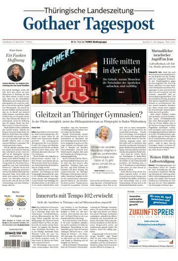 Thüringische Landeszeitung (Gotha) - 20 Nis 2024