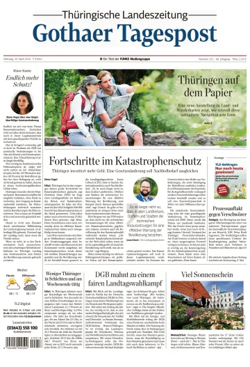 Thüringische Landeszeitung (Gotha) - 30 Apr 2024