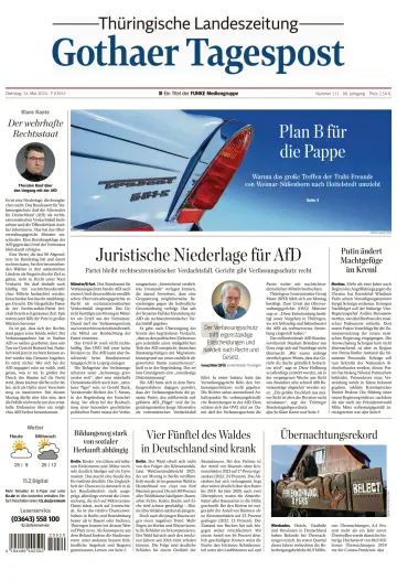 Thüringische Landeszeitung (Gotha) - 14 mai 2024