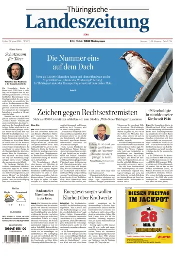 Thüringische Landeszeitung (Jena) - 26 Jan 2024