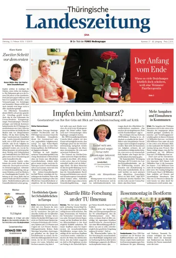 Thüringische Landeszeitung (Jena) - 13 Feb 2024