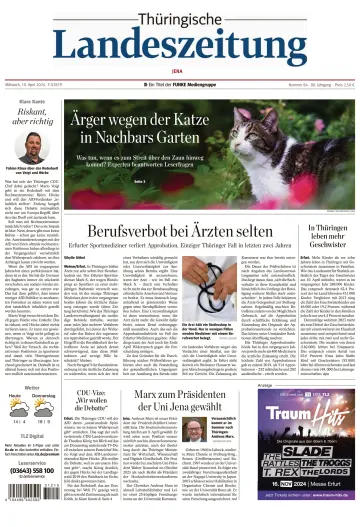 Thüringische Landeszeitung (Jena) - 10 4月 2024