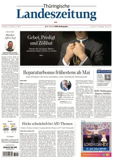 Thüringische Landeszeitung (Jena) - 13 Apr. 2024