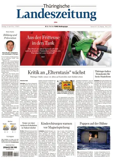 Thüringische Landeszeitung (Jena) - 16 апр. 2024