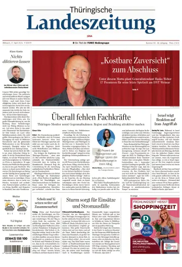 Thüringische Landeszeitung (Jena) - 17 abr. 2024