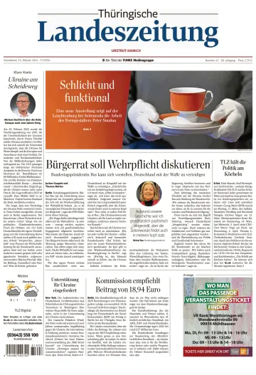 Thüringische Landeszeitung (Unstrut-Hainich-Kreis) - 24 Feb 2024