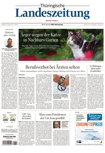 Thüringische Landeszeitung (Unstrut-Hainich-Kreis) - 10 4月 2024