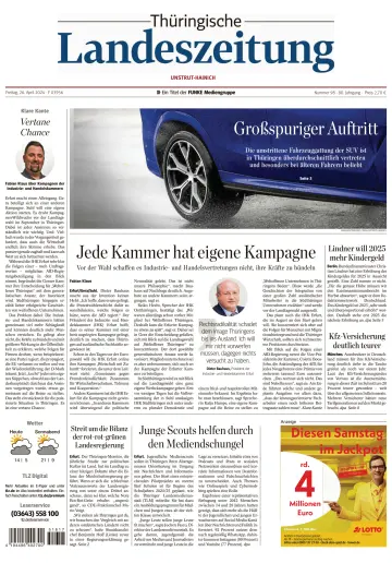 Thüringische Landeszeitung (Unstrut-Hainich-Kreis) - 26 avr. 2024