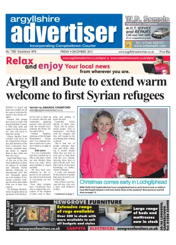 Argyllshire Advertiser - 04 12월 2015