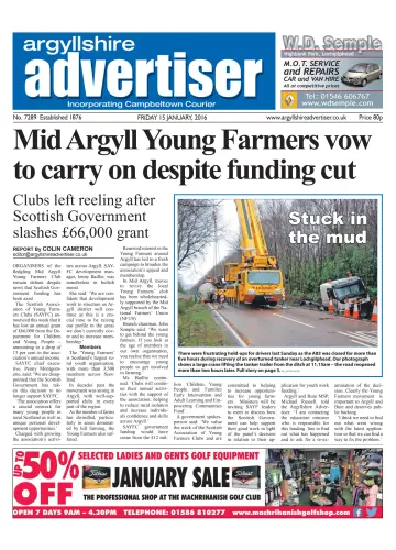 Argyllshire Advertiser - 15 Jan 2016
