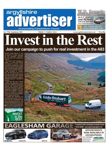Argyllshire Advertiser - 11 3월 2016