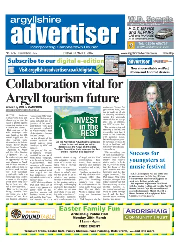 Argyllshire Advertiser - 18 Mar 2016