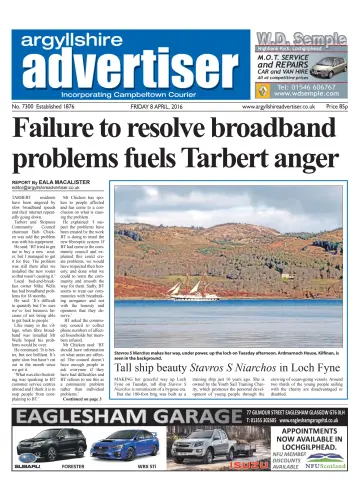 Argyllshire Advertiser - 08 4월 2016