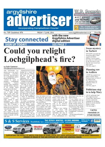 Argyllshire Advertiser - 17 6월 2016