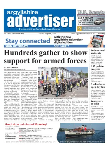 Argyllshire Advertiser - 24 6월 2016