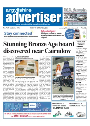 Argyllshire Advertiser - 30 9월 2016
