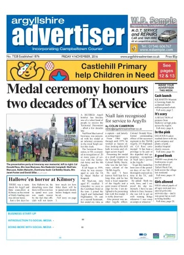 Argyllshire Advertiser - 04 11월 2016