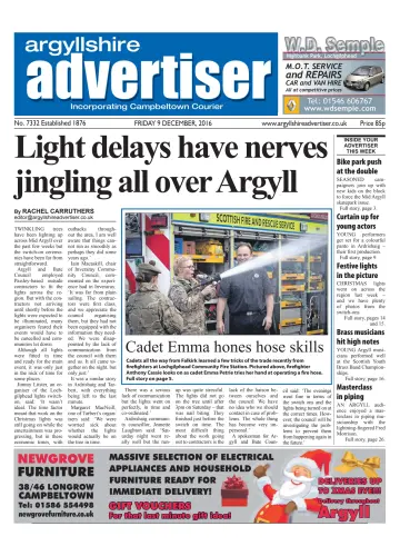 Argyllshire Advertiser - 09 12월 2016